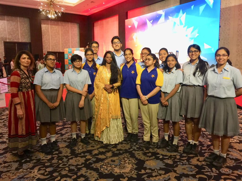 Sanskar Students attend FICCI FLO Speaker’s Fest